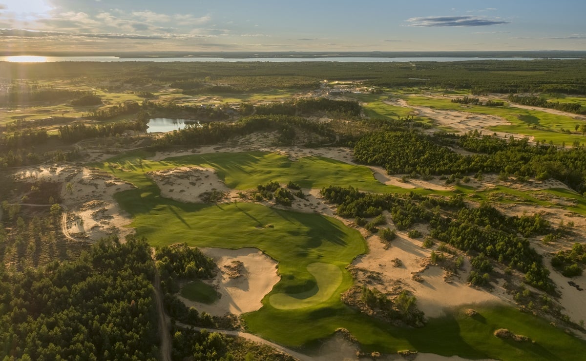 Sand-Valley-Resort-Mammoth-Dunes-Golf-Course-Front-Nine-Aerial